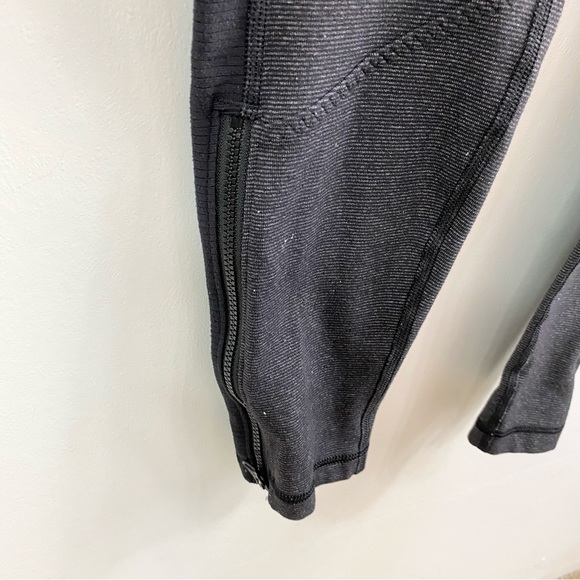 Lululemon Ankle Zip Compression Leggings Sz 4 - Picture 3 of 11